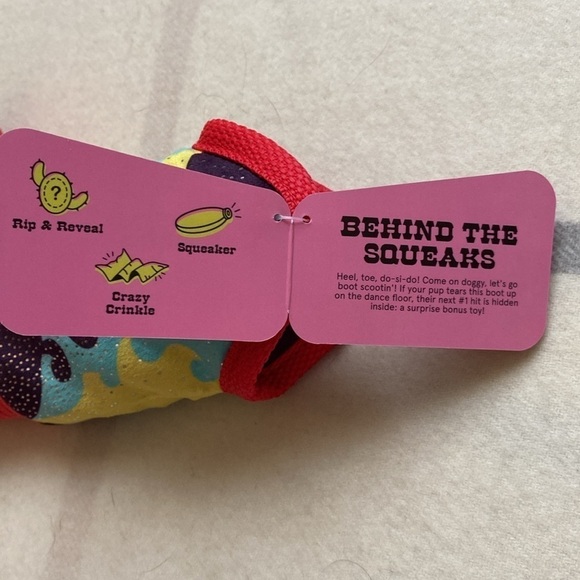 Bark Boot Scoot Boogie “Rip and Reveal” Dog Toy Medium Size Dog - Picture 5 of 7